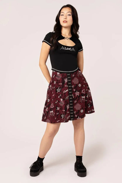 Doomed Skirt - Skirts - Hell Bunny