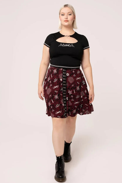 Doomed Skirt - Skirts - Hell Bunny