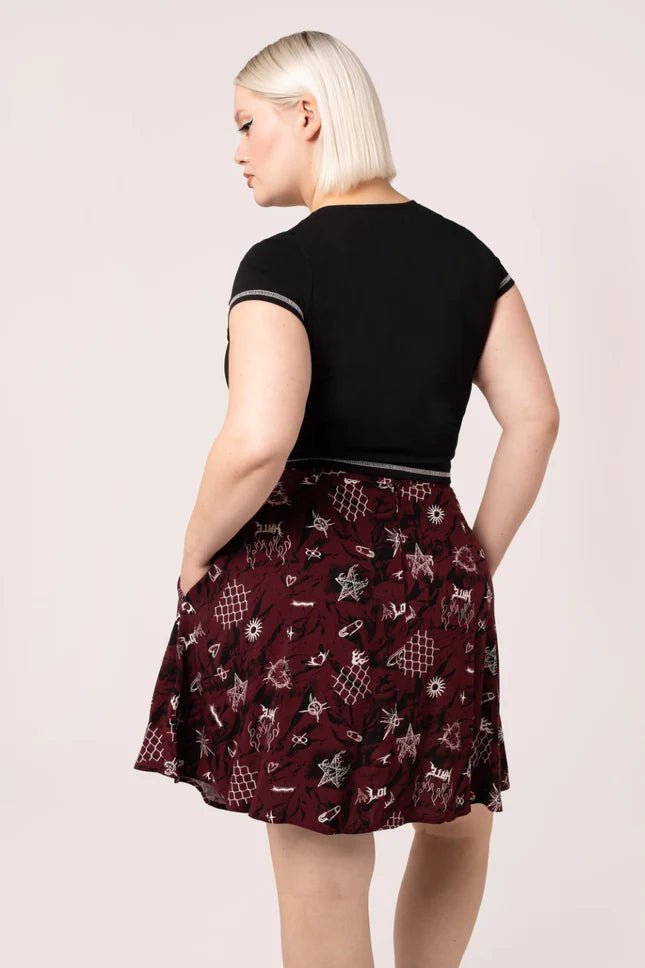 Doomed Skirt - Skirts - Hell Bunny