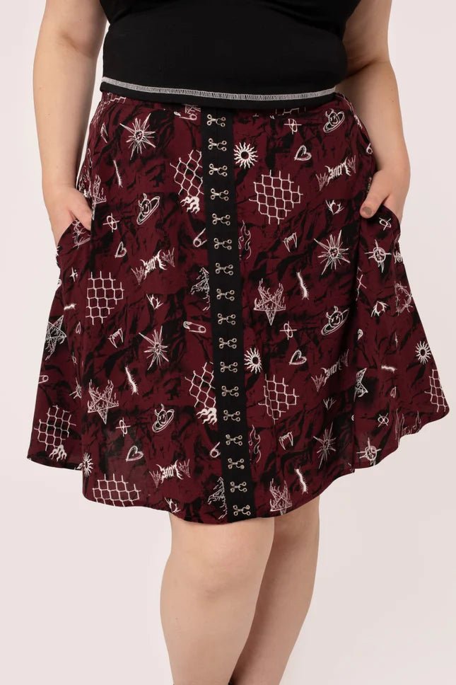 Doomed Skirt - Skirts - Hell Bunny
