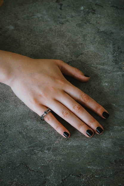 Double Bones Ring - Jewellery - House of Bones Jewelry