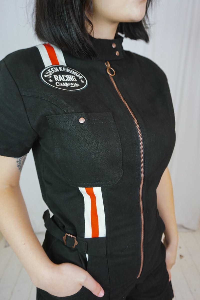 Dragstrip Overalls - Trousers - Queen Kerosin