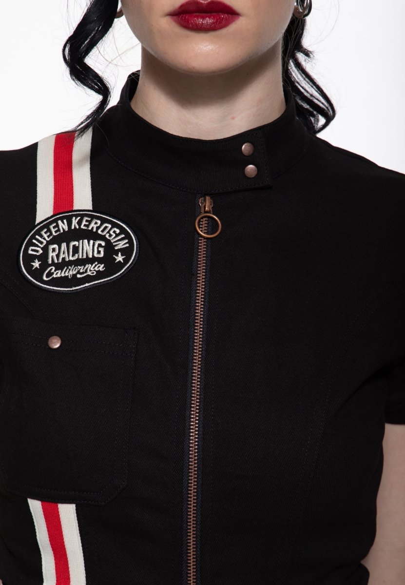 Dragstrip Overalls - Trousers - Queen Kerosin