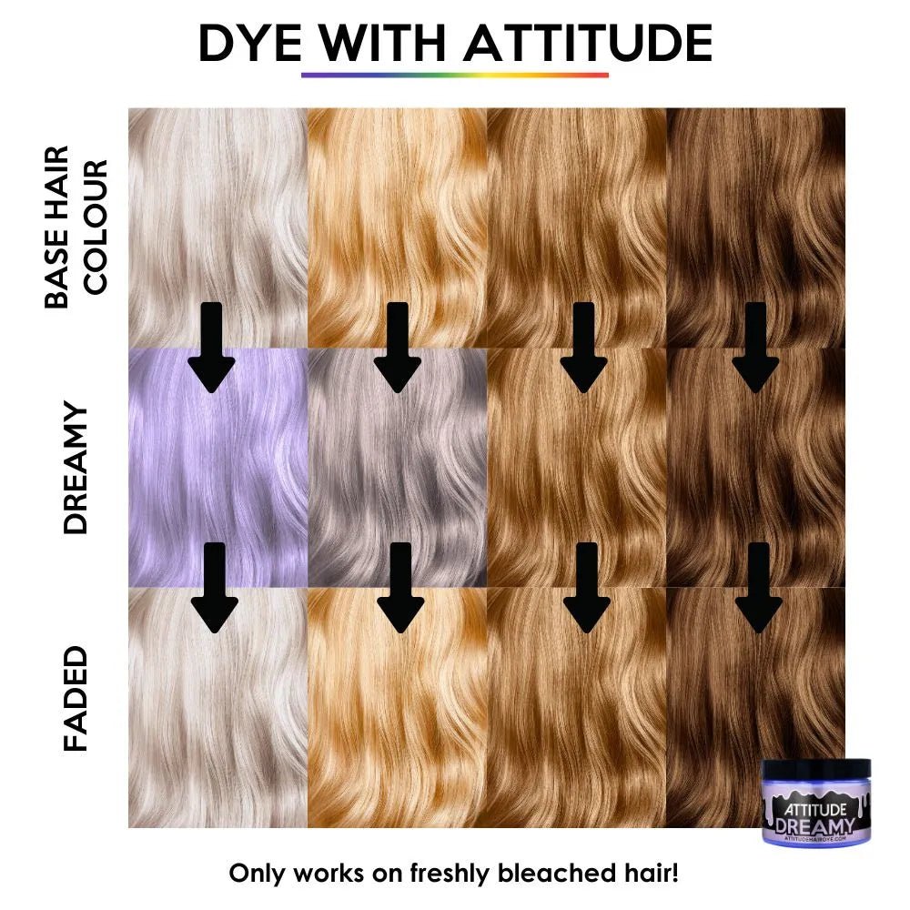 Dreamy Pastel Purple Hairdye by Attitude - Hairdye - Attitude