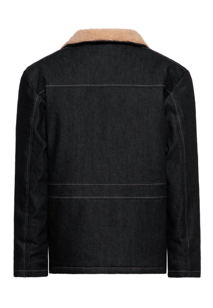 Winter jacket with teddy lining