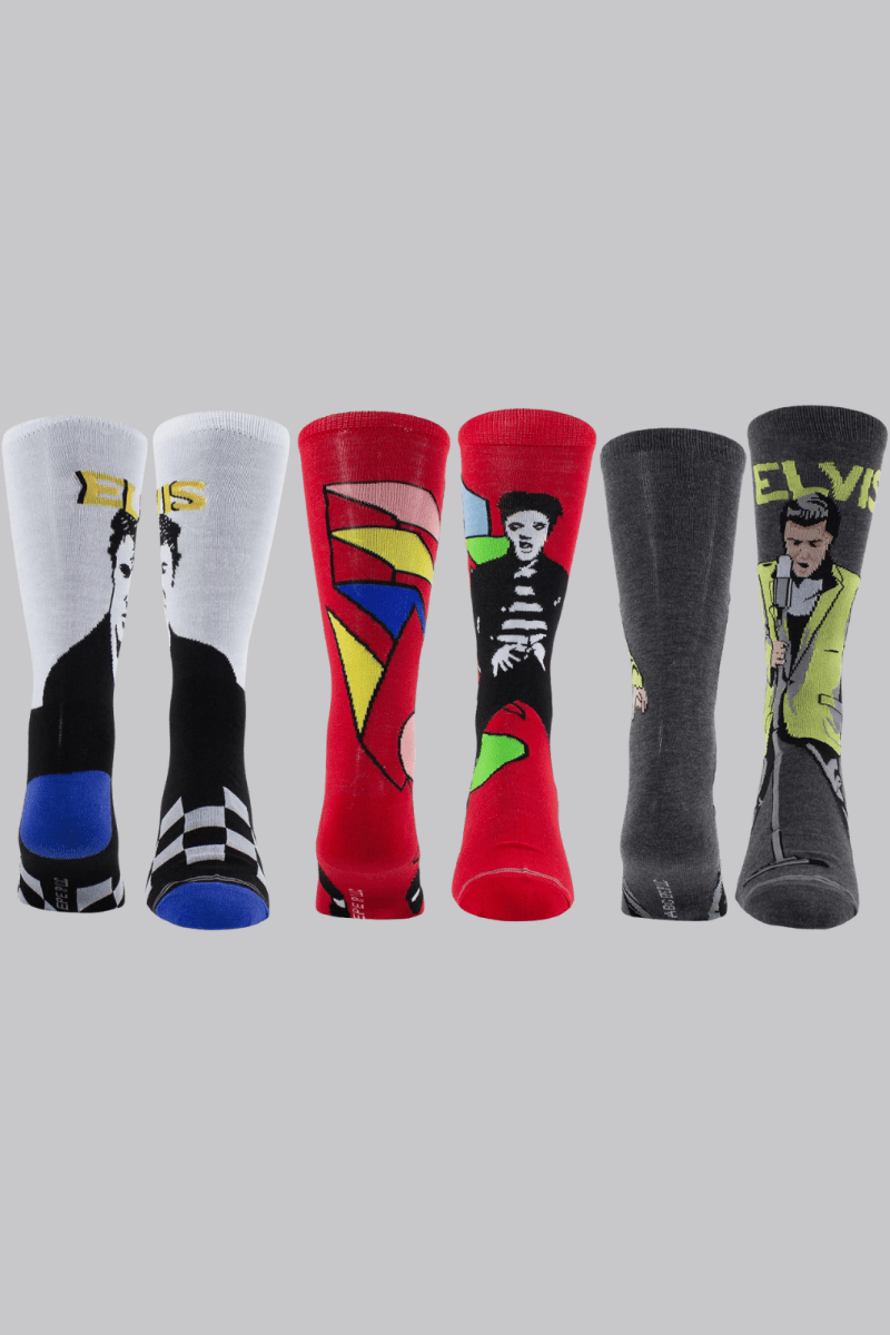Elvis Presley Unisex Sock Guitar Tin - House of Bones
