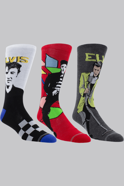 Elvis Presley Unisex Sock Guitar Tin - House of Bones