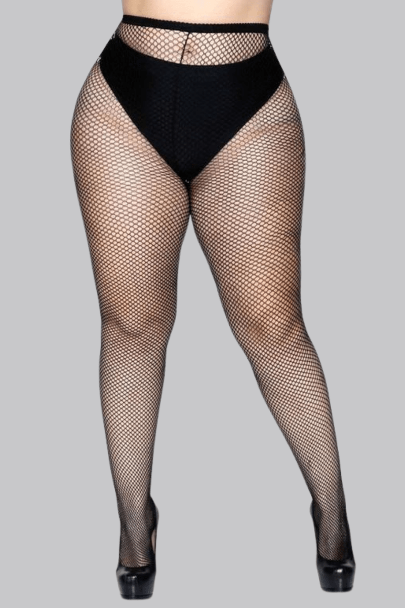 Fishnet Stockings Black - Tights - Leg Avenue