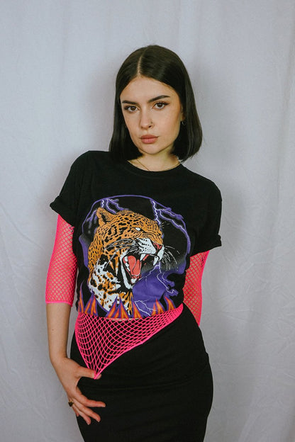 Fishnet Top Pink - Tops - Leg Avenue