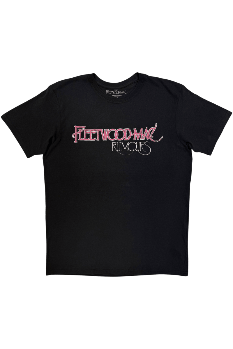 Fleetwood Mac Rumours Carbon Shirt With Back Print - Bandshirts - Official Merchandise