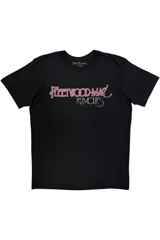 Fleetwood Mac Rumours Carbon Shirt With Back Print - Bandshirts - Official Merchandise