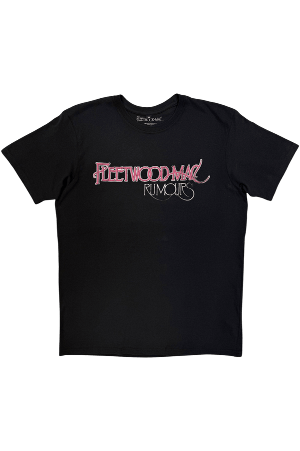 Fleetwood Mac Rumours Carbon Shirt With Back Print - Bandshirts - Official Merchandise