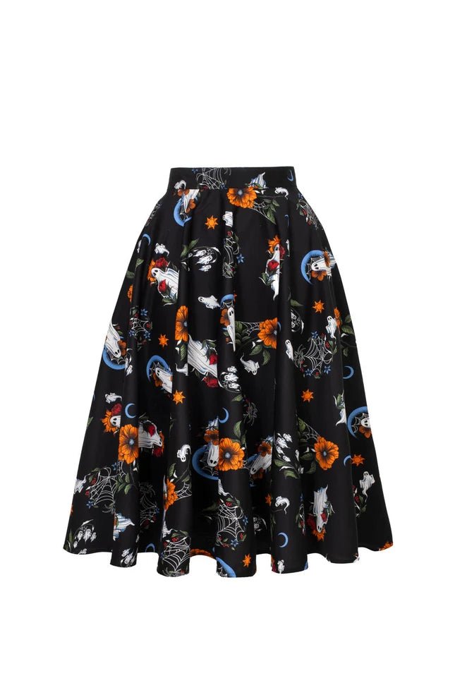 Ghost Flower Skirt - Skirts - House of Bones