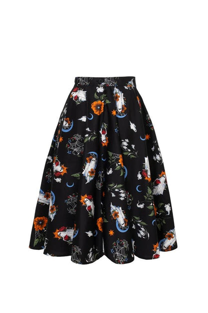 Ghost Flower Skirt - Skirts - House of Bones