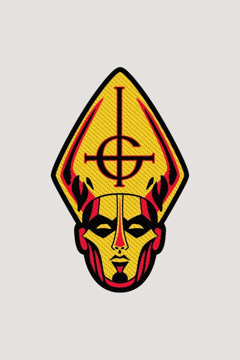 Ghost Papa Head Patch - Patches - Official Merchandise