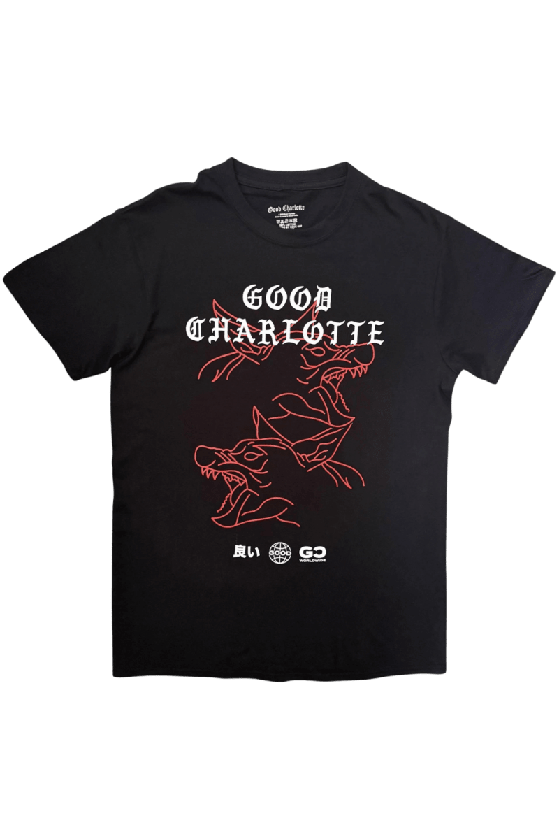Good Charlotte Stray Dogs Shirt - Bandshirts - Official Merchandise