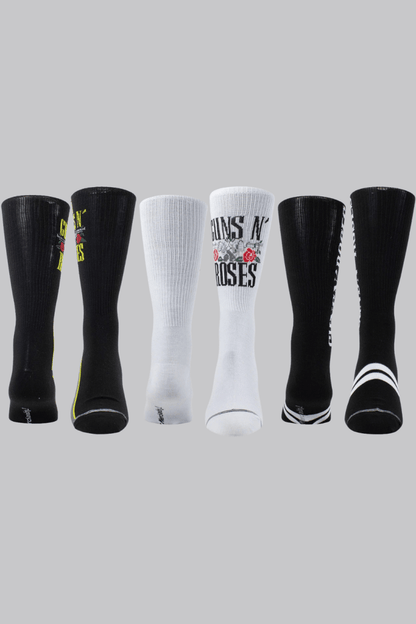 Guns N' Roses Unisex Sock Guitar Tin - House of Bones