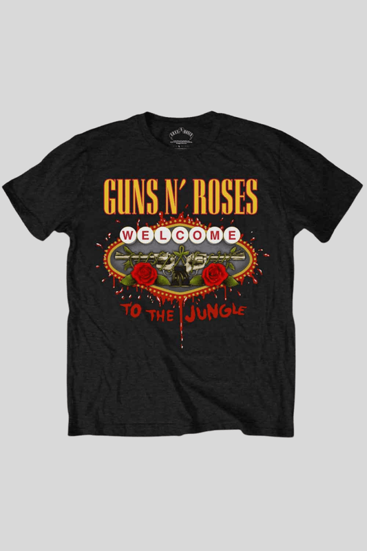 Guns 'n' Roses Welcome To The Jungle Shirt - Bandshirts - Official Merchandise