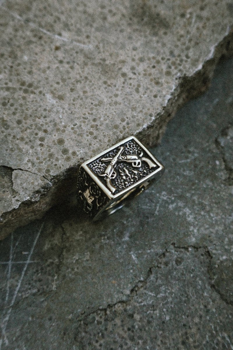 Gunslinger Ring - Jewellery - House of Bones Jewelry
