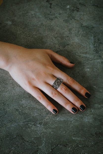 Gunslinger Ring - Jewellery - House of Bones Jewelry