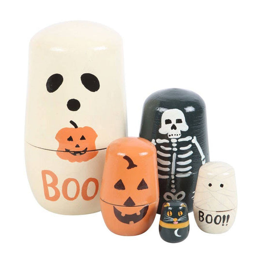 Halloween Russian Nesting Doll Set - Home - Something Different Wholesale Europe
