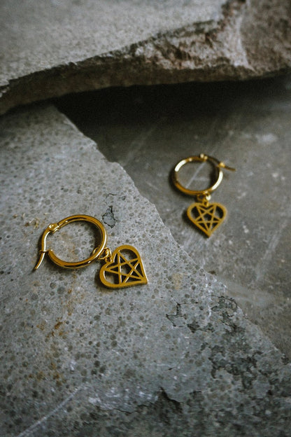 Heartagram Bundle Gold - Jewellery - House of Bones