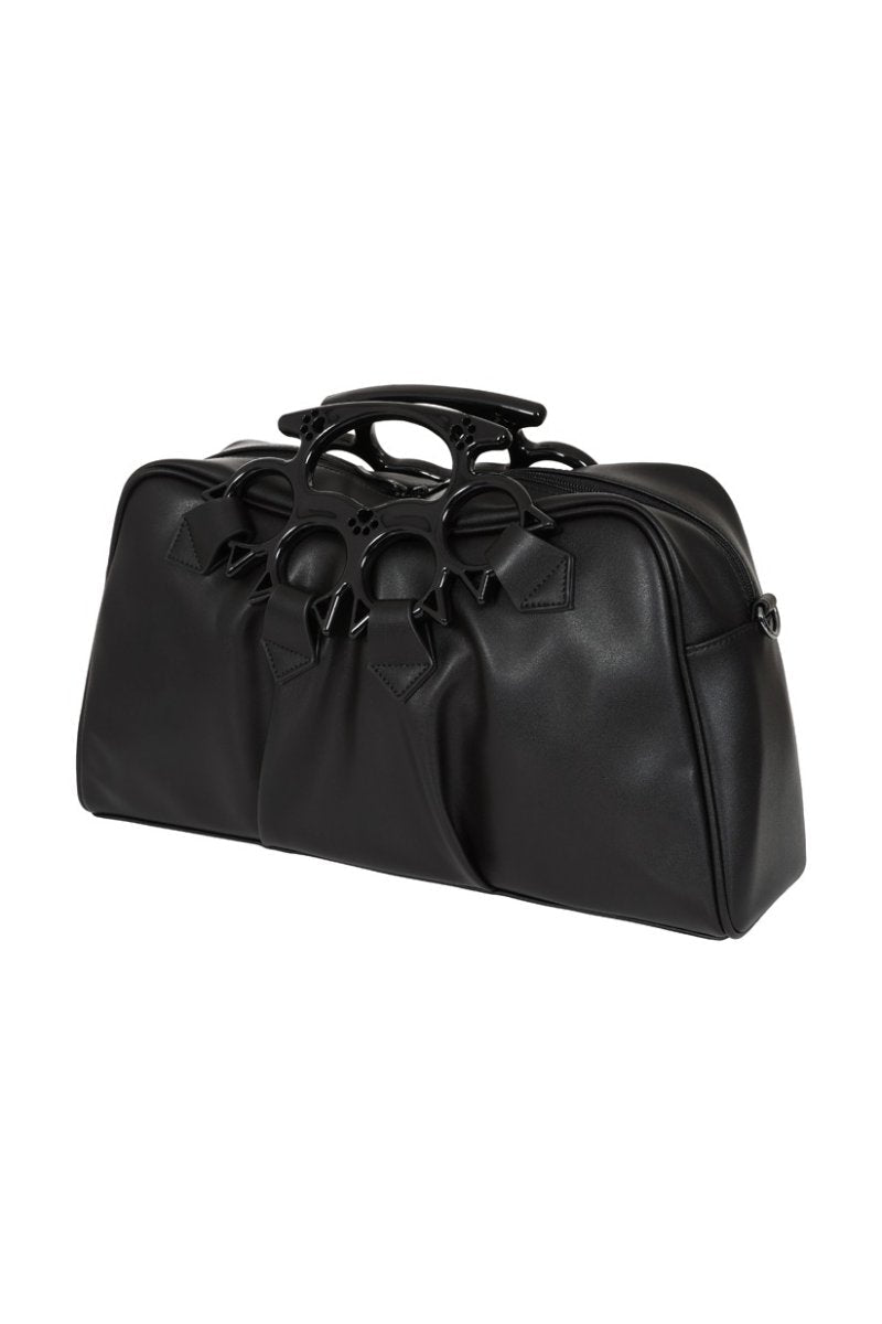 Hex Paws Kitten Knuckle Top Handle Bag - Bags - Banned