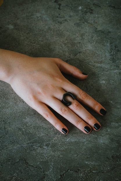 Horseshoe Ring - Jewellery - House of Bones Jewelry