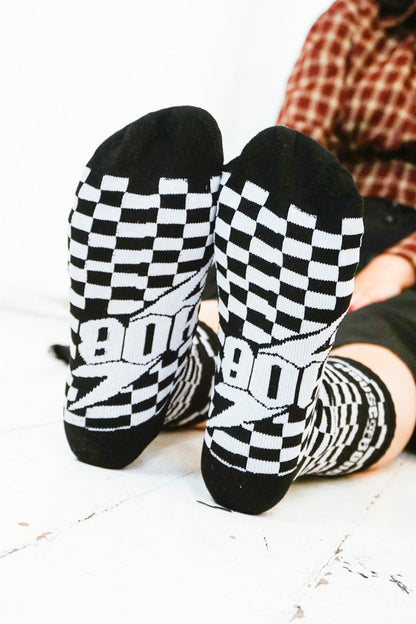 House of Bones Socks Checked - Socks - House of Bones