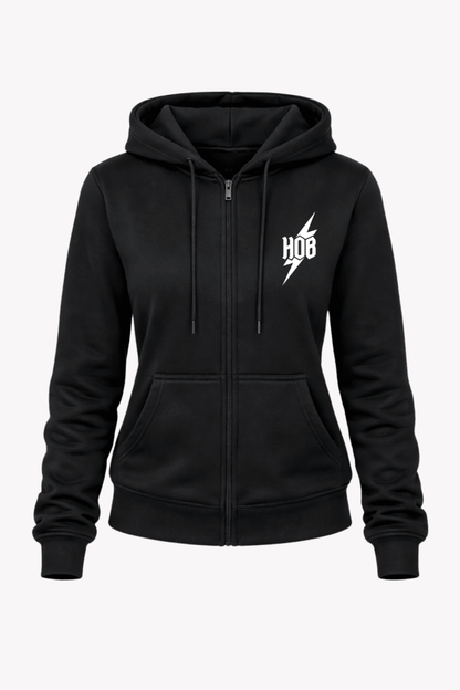 House of Bones Zipped Hoodie - Sweaters - HOUSE OF BONES