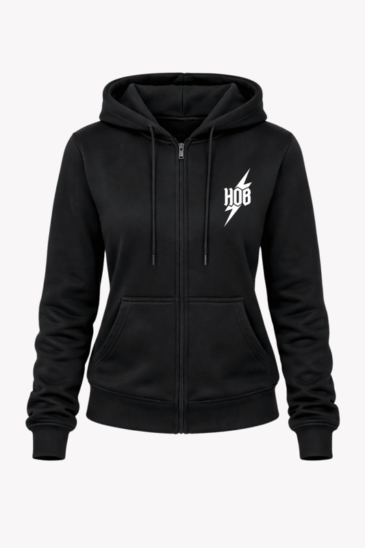 House of Bones Zipped Hoodie - Sweaters - HOUSE OF BONES