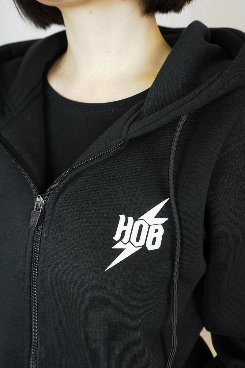 House of Bones Zipped Hoodie - Sweaters - HOUSE OF BONES