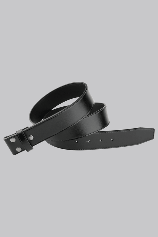 Interchangeable Belt - Smooth Black - Belts - HOB