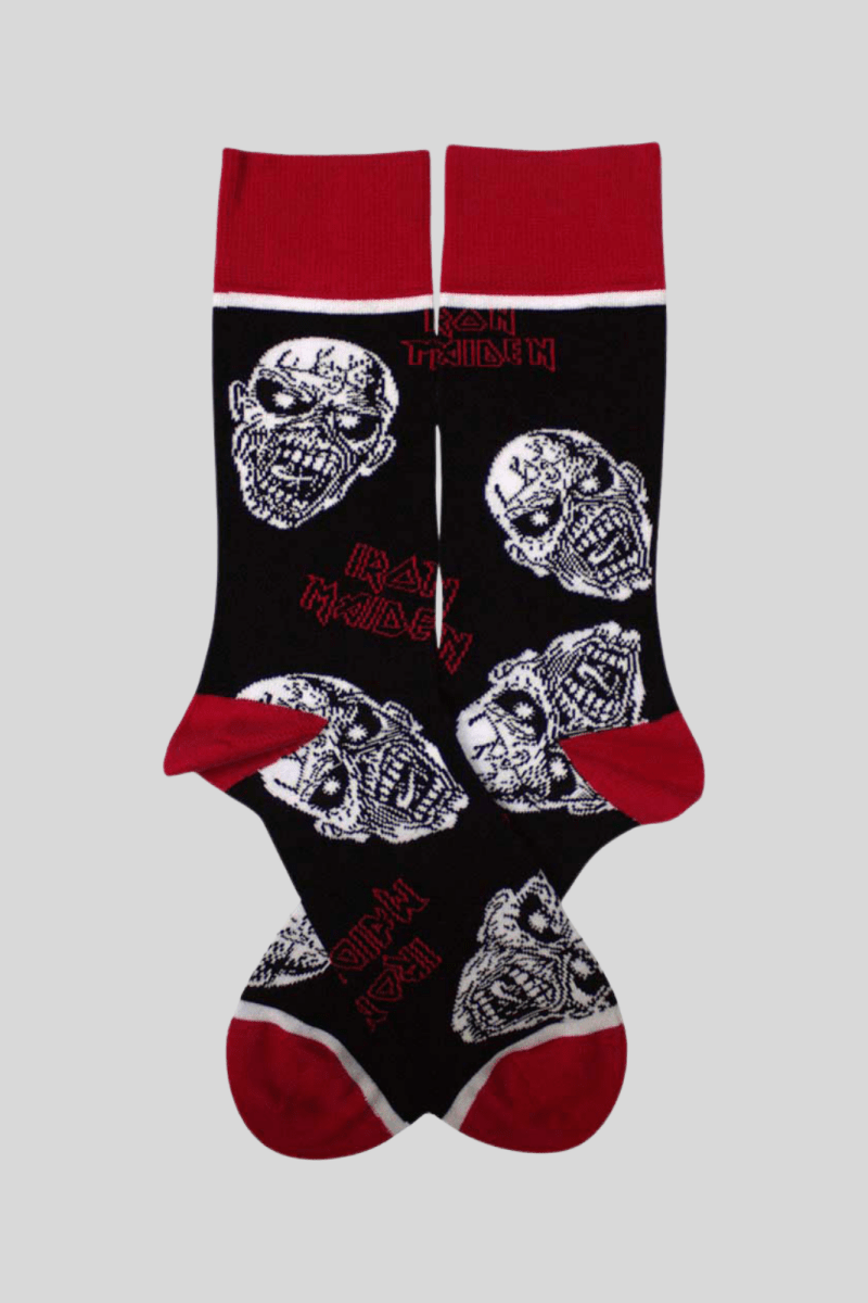 Iron Maiden Eddie Socks - Socks - Official Merchandise