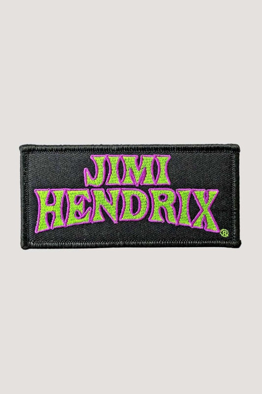 Jimi Hendrix Arched Logo Patch - Patches - Official Merchandise