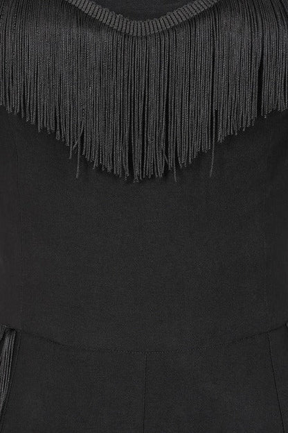 Jinny Tassel Jumpsuit - One - Piece - Banned
