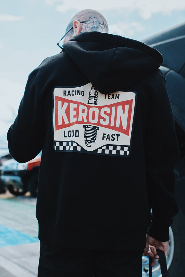Loud & Fast Zipped Hoodie