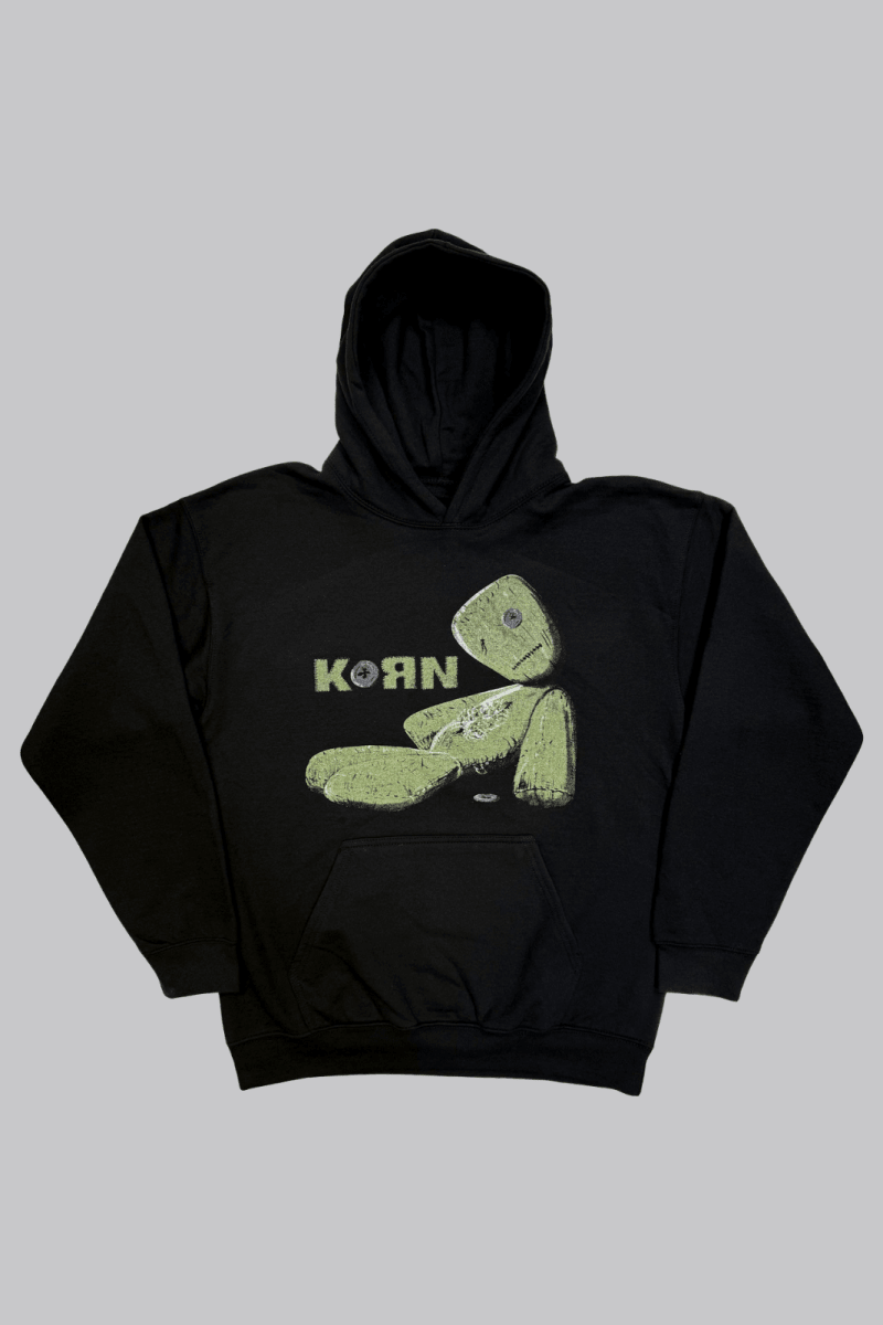 Korn Issues Black Hoodie - Bandshirts - Official Merchandise