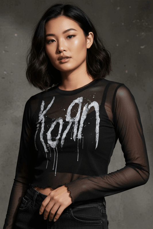 Korn Mesh Top - Bandshirts - Official Merchandise