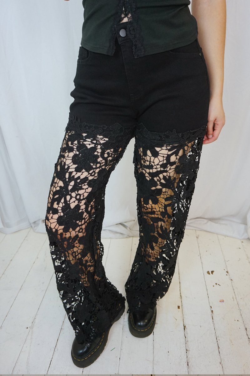 Lace Jeans - Trousers - HOB