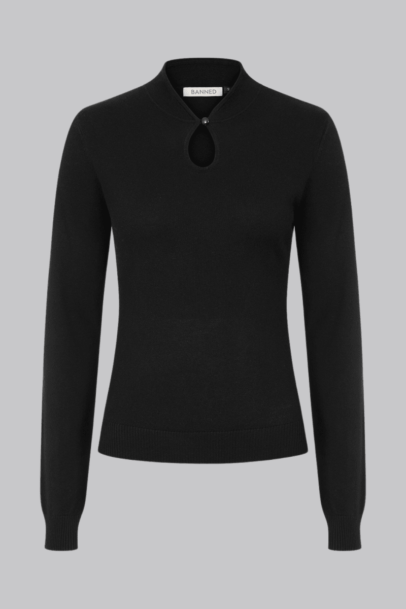 Mara Jumper Black - Tops - Banned