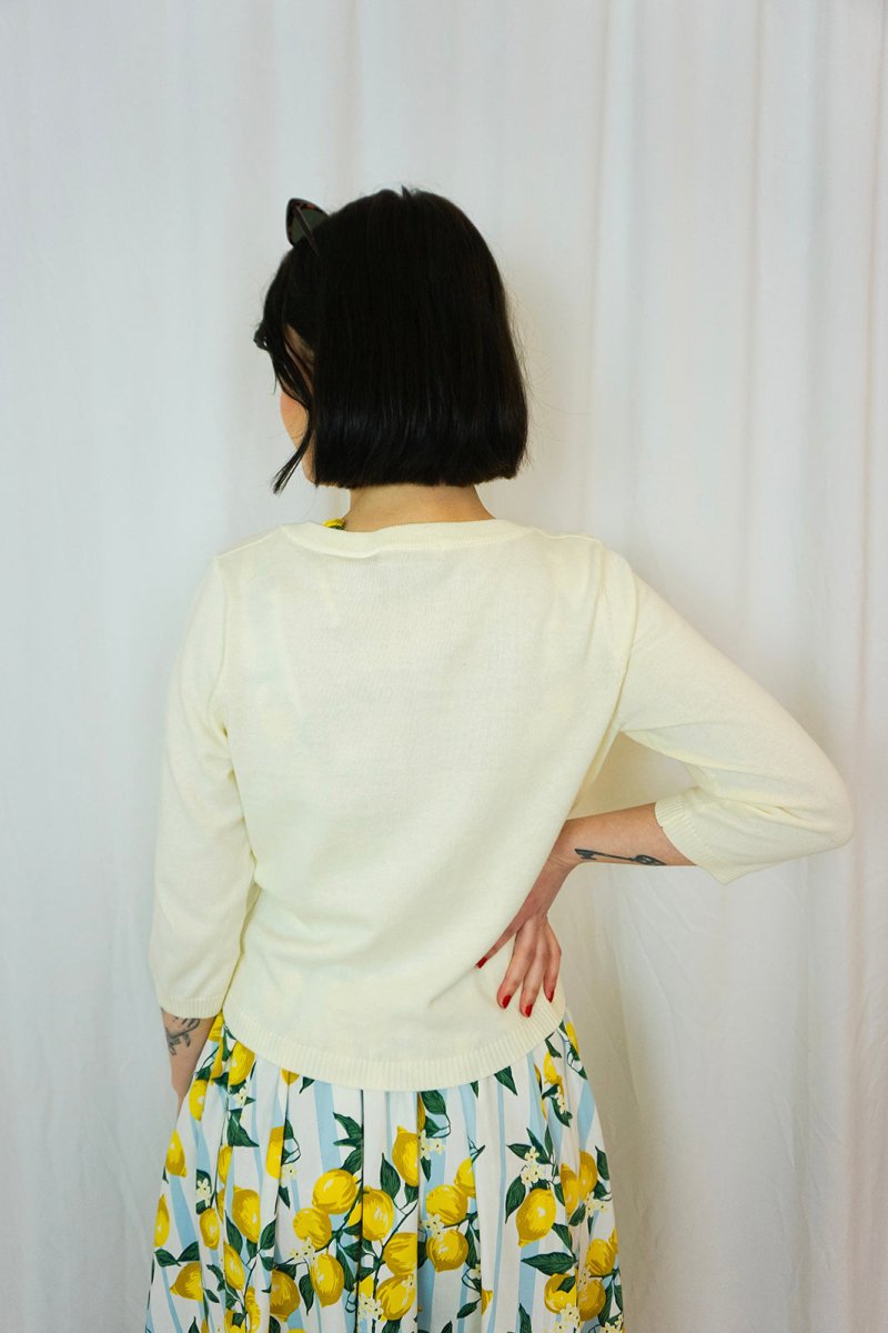 Marlan Lemon Cardigan - Cardigan - Banned