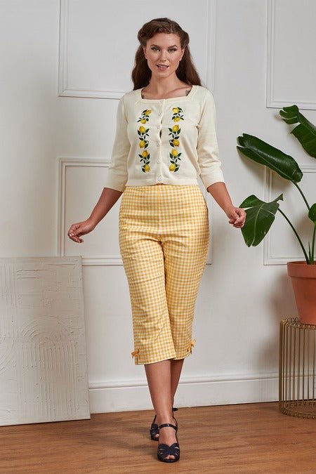 Marlan Lemon Cardigan - Cardigan - Banned