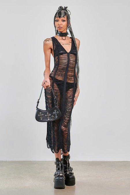 Midnight Treads Dress - Dresses - Banned