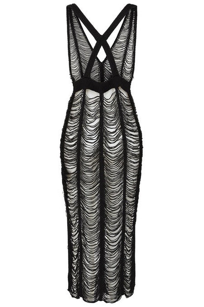 Midnight Treads Dress - Dresses - Banned