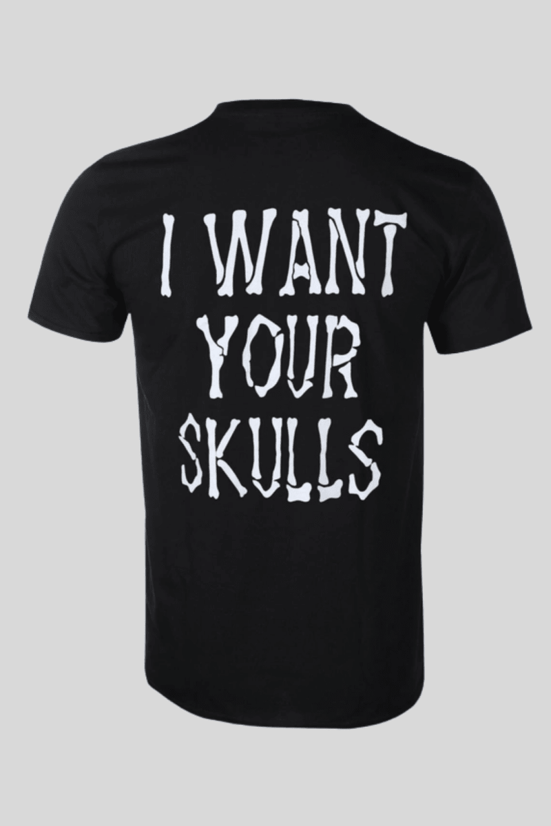 Misfits I Want Your Skulls Shirt - Bandshirts - Official Merchandise