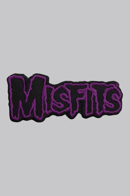 Misfits Purple Logo Patch - Patches - Official Merchandise