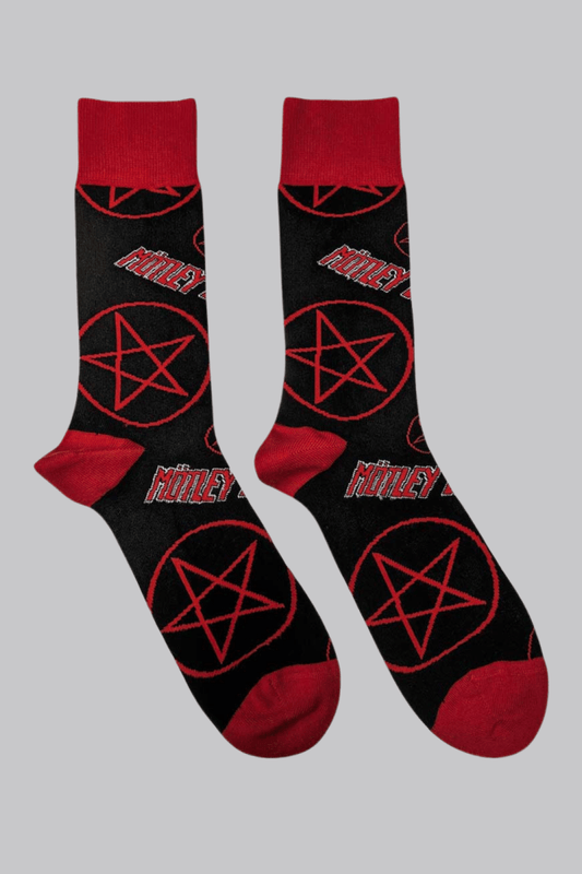 Mötley Crüe Pentagram Socks - Socks - Official Merchandise