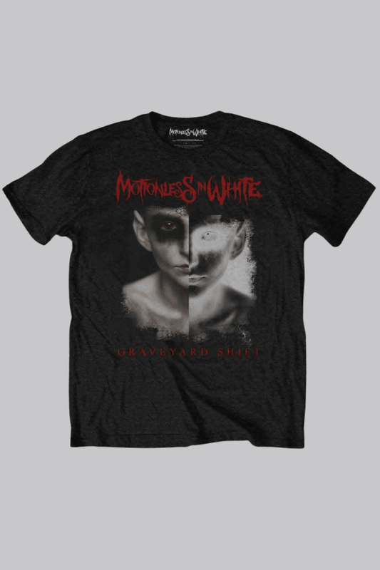Motionless in White Split Screen Shirt - Bandshirts - Official Merchandise