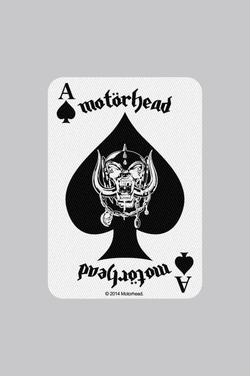 Motörhead Ace Card Patch - Patches - Official Merchandise